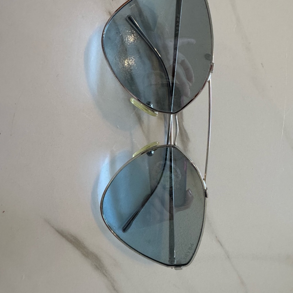 Prada Blue Aviator Sunglasses